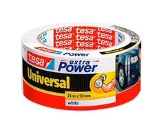 Tesa extra Power Universal 25m 50mm baltas