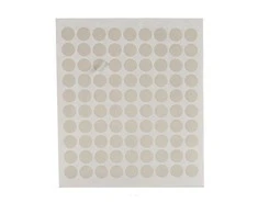 Pincello Lipnios etiketės Balta Ø 13 mm (12 vnt.)
