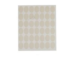 Pincello Lipnios etiketės Balta 17 x 24 mm Ovalus (12 vnt.)