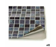 Bigbuy Home Lipnus popierius kvadratų 60 x 90 x 1 cm (12 vnt.)