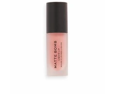 Makeup Revolution London Matte Bomb - Skysti lūpų dažai, 4,6 ml. Spalva: Nude Magnet