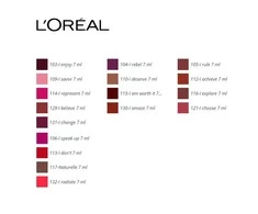 L'Oréal Paris Rouge Signature Matte Liquid Colour Ink lūpų dažai 112 I Achieve, 7ml