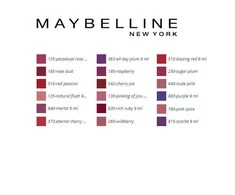Maybelline New York Superstay 24H Skysti lūpų dažai, spalva - 542 Cherry Pie