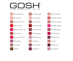 "Gosh Velvet Touch" lūpų dažai 060 Lambada