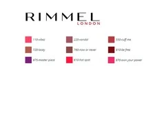 "Rimmel London" lūpų pieštukas ir skysti lūpų dažai "Lip Art Graphic Liner-Liquid Lipstick 810 Be Free
