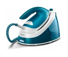 Philips | Garo generatorius | GC6840/20 PerfectCare Compact Essential | 2400 W | 1,3 l | 6 barai | Automatinis išjungimas | Vertikali garų funkcija | Kalkių valymo funkcija | Mėlyna/Baltas