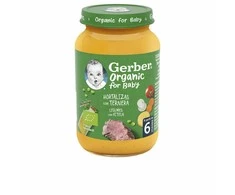 Gerber Ekologiškos daržovės su veršiena 190g 1vnt