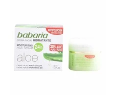Babaria Aloe Vera Face Kreminis drėkinantis veido kremas, 50 ml
