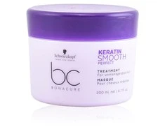 Kaukė nepaklusniems plaukams "Schwarzkopf Keratin Smooth Perfect Treatment Unmanageable Hair" 200ml