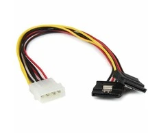 "StarTech Molex" - SATA x2, 0,3 m, daugiaspalvis (PYO2LP4LSATA)