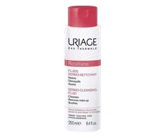 "Uriage Roséliane Dermo Cleansing Fluid" valomasis fluidas sausai, į raudonį linkusiai odai 250ml