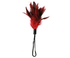 Sportsheets Sportiniai lapeliai - Pleasure Feather Raudona