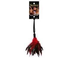 Sportsheets Sportiniai lapeliai - Pleasure Feather Raudona