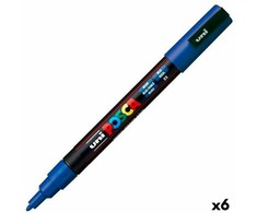 Žymeklis - UNI-BALL - Uni Posca 0,9-1,3 mm - Daugiaspalvis - Neištrinamasis - Plona galiukas