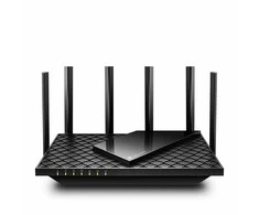 TP-Link AXE5400 trijų dažnių gigabito „Wi-Fi“ 6E maršrutizatorius | Archer AXE75 | 802.11ax | 10/100/1000 Mbit/s | Ethernet LAN (RJ-45) jungtys 4 | Tinklo palaikymas: Taip | MU-MiMO: Ne | Mobilusis plačiajuostis ryšys: Ne | Antenos tipas: Išorinė | 1