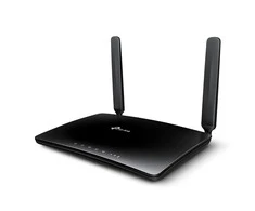 Belaidis Maršrutizatorius - TP-Link N300 4G LTE Telefono WiFi Maršrutizatorius - Juodas