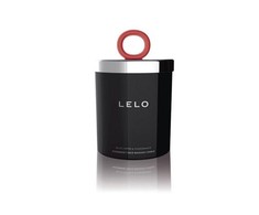Lelo - Massage Candle Juodas Pepper &amp; Pomegranate