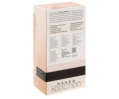 Naked Addiction Nuoga priklausomybė – besisukantis ir vibruojantis dongas 20 cm vanilė