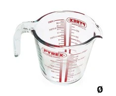 Stiklinis ąsotis su matavimo puodeliu 0,5 l PYREX