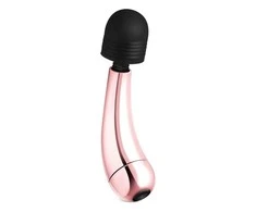 Easytoys Gold Rožinis auksas – Nouveau Mini Curve Massager