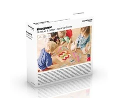 Medinis raidžių ir skaičių rinkinys Koogame InnovaGoods 27 Dalys