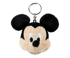 Mielas žaislas - raktų pakabukas Mickey Mouse Juoda