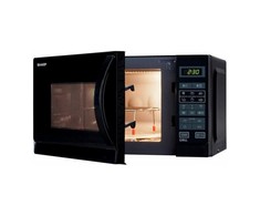 Mikrobangų krosnelė Sharp Mikrobangų krosnelė Sharp R-742BKW 25 L 1000 W