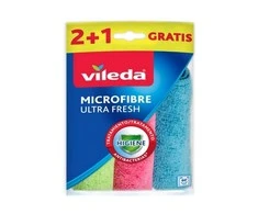 Vileda Ultra Fresh mikropluošto šluostės  2+1vnt
