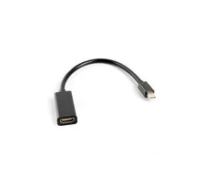 LANBERG AD-0005-BK adapteris mini DisplayPort M -> HDMI F kabelis