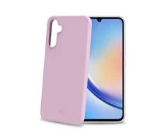 Mobiliojo telefono dėklas Celly Samsung Galaxy A34 5G Juoda Rožinė