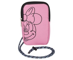 Mobiliojo telefono dėklas Minnie Mouse Rožinė (10,5 x 18 x 1 cm)