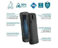 Carruzzo Mobilis PROTECH mobiliojo telefono dėklas 15,2 cm (6″) Užsegamas dėklas Juoda