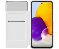 Dėklas SAMSUNG SMART S VIEW PINIGINĖS DALYS Baltas A72