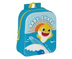 151 Products Mokyklinė kuprinė Safta Baby Shark 3D, mėlyna