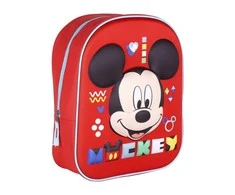 Mokyklinis krepšys Mickey Mouse Raudona (25 x 31 x 10 cm)