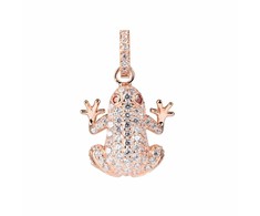 Biżuteria LANCASTER JLA-PEN-FROG2. Wisiorek, Kolor balta rožinė. Kobieta.