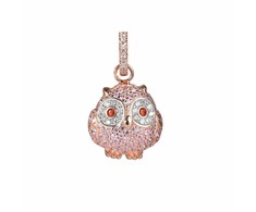 Biżuteria LANCASTER JLA-PEN-OWL-2. Wisiorek, Kolor balta rožinė. Kobieta.