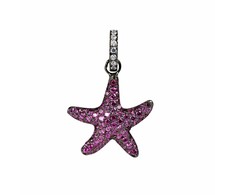 Biżuteria LANCASTER JLA-PEN-STAR5. Wisiorek, Kolor juoda. Kobieta.