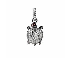 Biżuteria LANCASTER JLAPENTURTLE1. Wisiorek, Kolor balta sidabrinė. Kobieta.