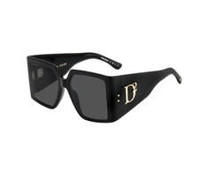 Akiniai DSQUARED2 D2-0096-S-807. Akiniai przeciwsłoneczne, Kolor juoda. Kobieta.