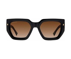 Akiniai DSQUARED2 D2-0031-S-2M2. Akiniai przeciwsłoneczne, Kolor juoda. Unisex.