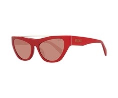 Akiniai EMILIO PUCCI EP0111-5566Y. Akiniai przeciwsłoneczne, Kolor raudona. Kobieta.