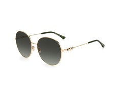 Akiniai JIMMY CHOO BIRDIESPEFIB. Akiniai przeciwsłoneczne, Kolor žalia auksinė. Kobieta.