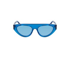 Akiniai Karl Lagerfeld KL6043S-424. Akiniai przeciwsłoneczne, Kolor mėlyna permatomas. Kobieta.