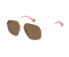 Akiniai POLAROID PLD6173S10ASP. Akiniai przeciwsłoneczne, Kolor smėlio spalva. Unisex.