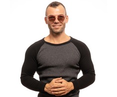 Akiniai STING SST134-520A58. Akiniai przeciwsłoneczne, Kolor raudona. Unisex.