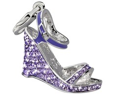 Biżuteria GLAMOUR GS2-19. Zawieszka, Kolor PURPLE. Kobieta.