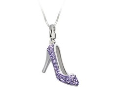 Biżuteria GLAMOUR GS3-19. Zawieszka, Kolor PURPLE. Kobieta.