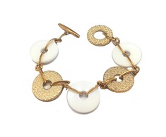 Guess Biżuteria GC CWB10902. Bransoletka, Kolor balta auksinė. Kobieta.