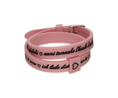 Moteriški apyrankės il mezzometro I LOVE YOU Sidabrinis - BRACCIALE IN SILICONE/SILICONE BRACELET